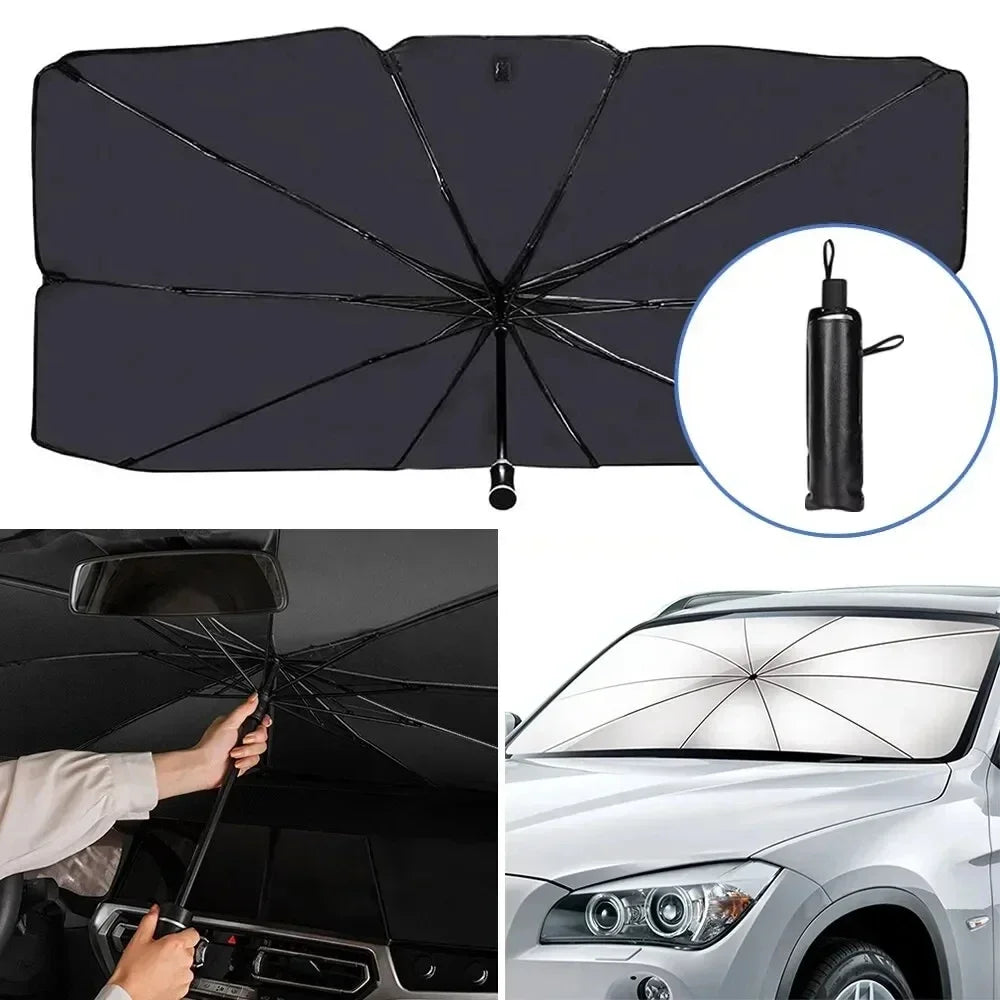 Foldable Car Sunshade – Your Windshield’s Year-Round Bodyguard