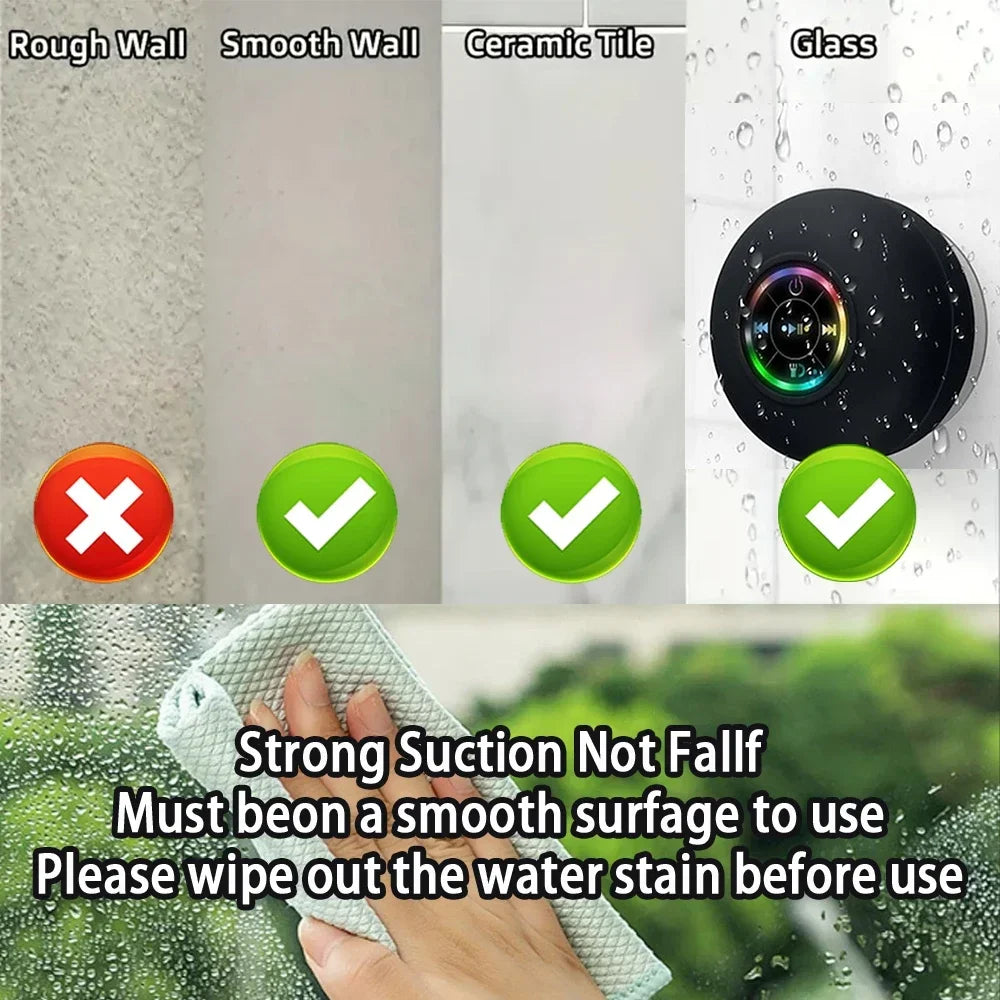 Suction Cup Bluetooth Speaker – Stick It. Blast It. Love It.