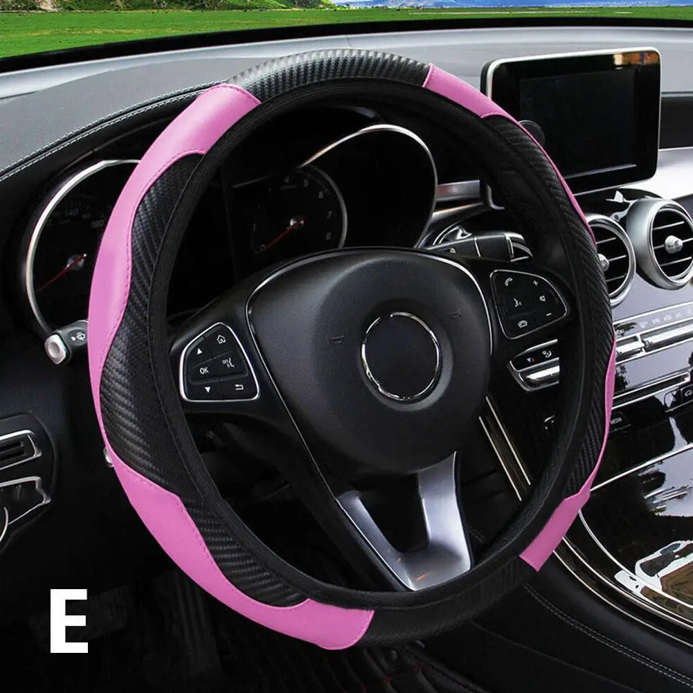 Microfiber Leather Steering Wheel Cover – Grip It Like You Mean It