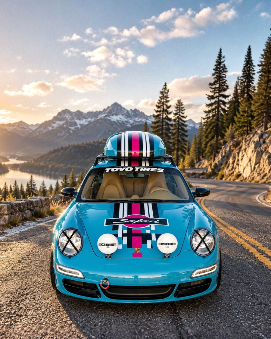 The Porsche 911 Safari grand prize