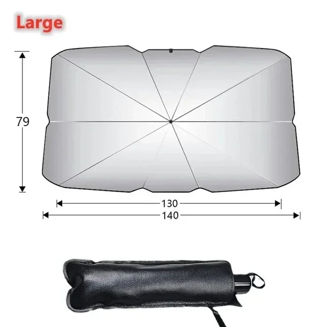 Foldable Car Sunshade – Your Windshield’s Year-Round Bodyguard