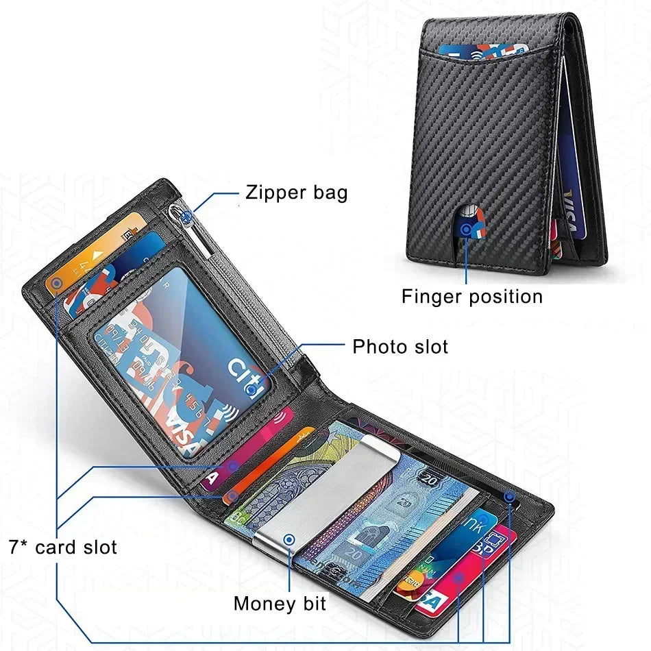 The Ghost Zip Mini Wallet – Stealthy Style Meets Everyday Utility