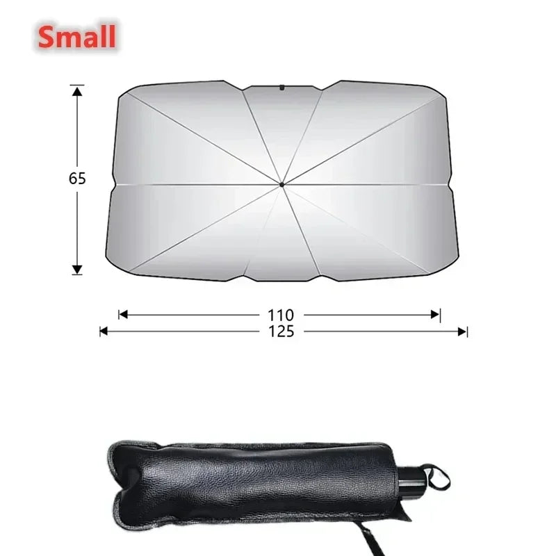 Foldable Car Sunshade – Your Windshield’s Year-Round Bodyguard
