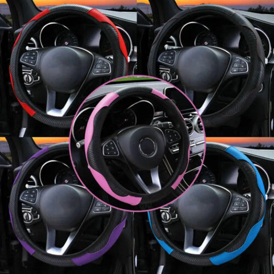 Microfiber Leather Steering Wheel Cover – Grip It Like You Mean It