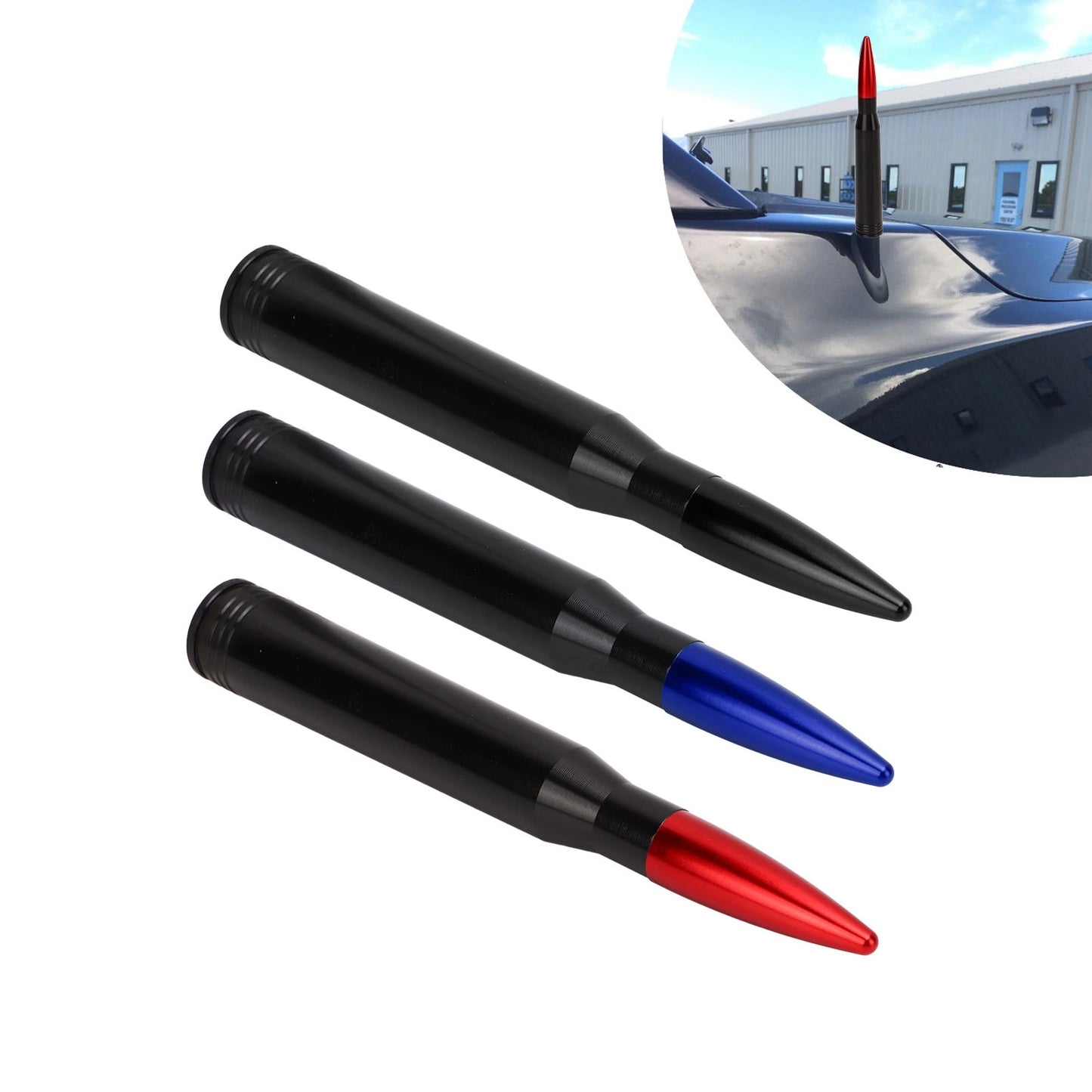 50 Cal Bullet Antenna – Tough, Bold, and Built to Last