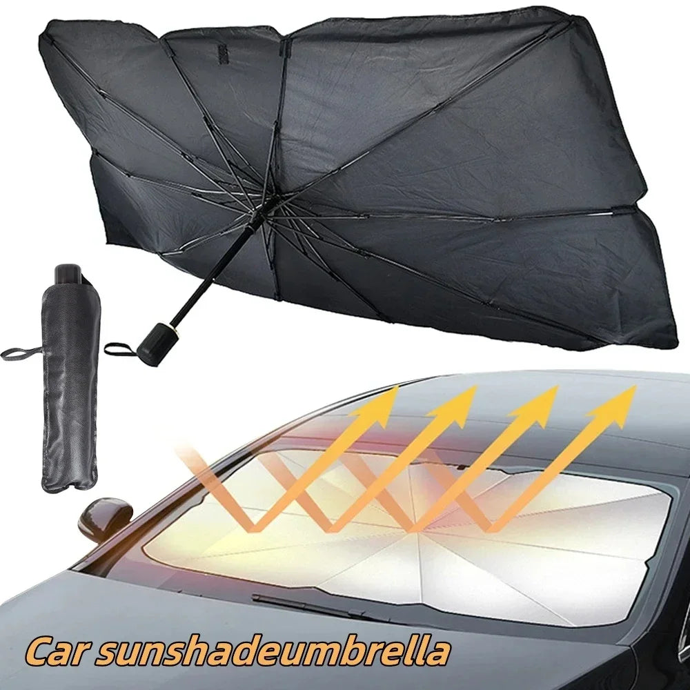 Foldable Car Sunshade – Your Windshield’s Year-Round Bodyguard