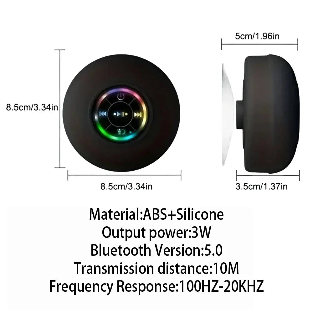 Suction Cup Bluetooth Speaker – Stick It. Blast It. Love It.