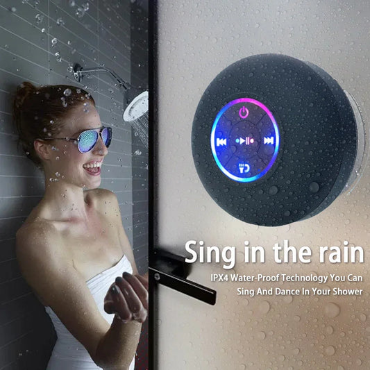Suction Cup Bluetooth Speaker – Stick It. Blast It. Love It.