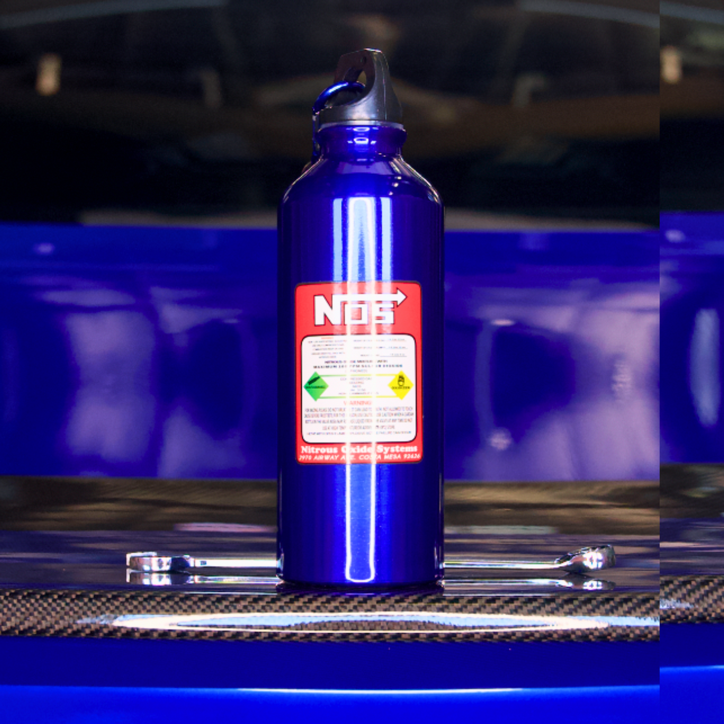 NOS Bottle Water Bottle – Hydration with a Boost