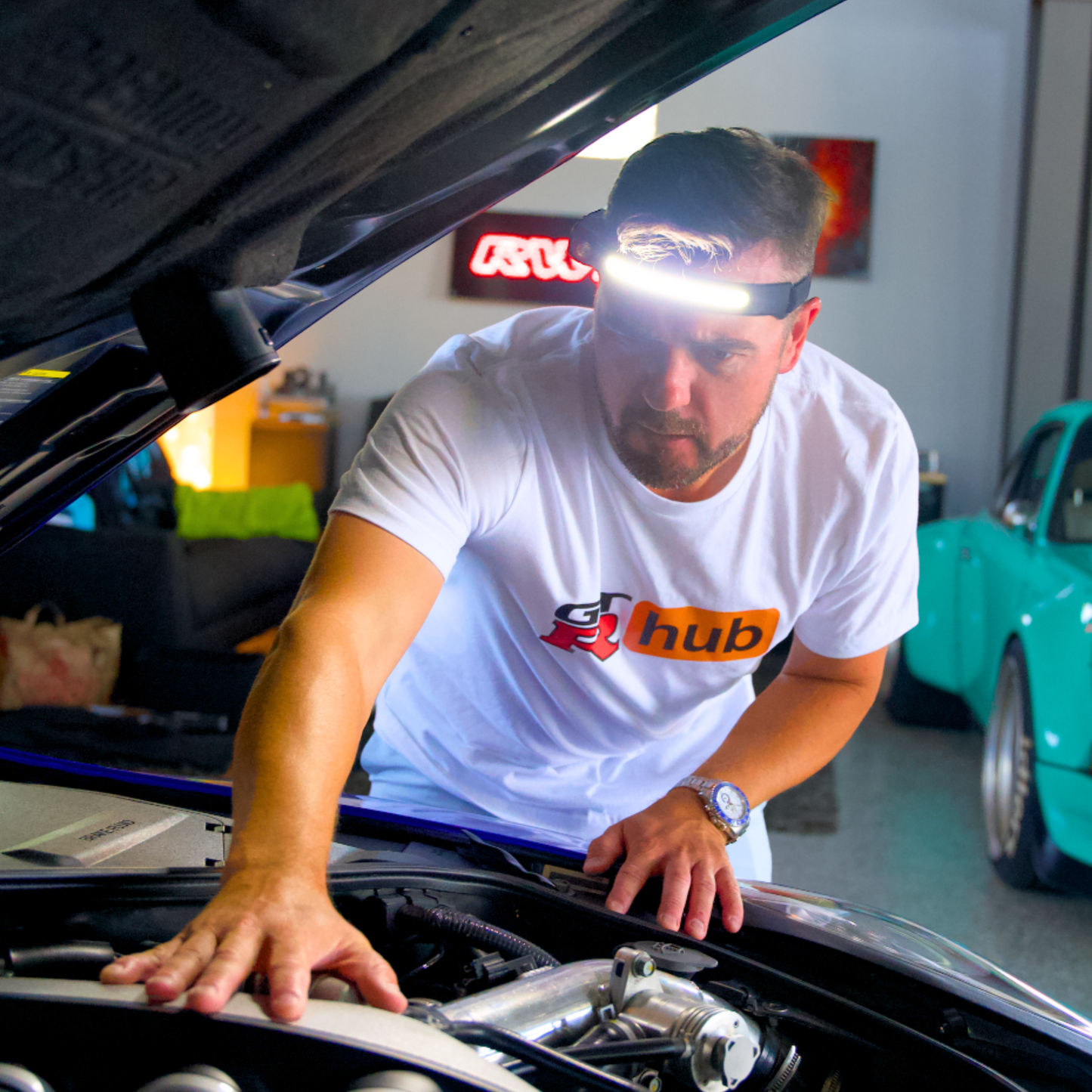 USB Rechargeable LED Headlamp – Bright, Comfortable, and Built for Any Adventure