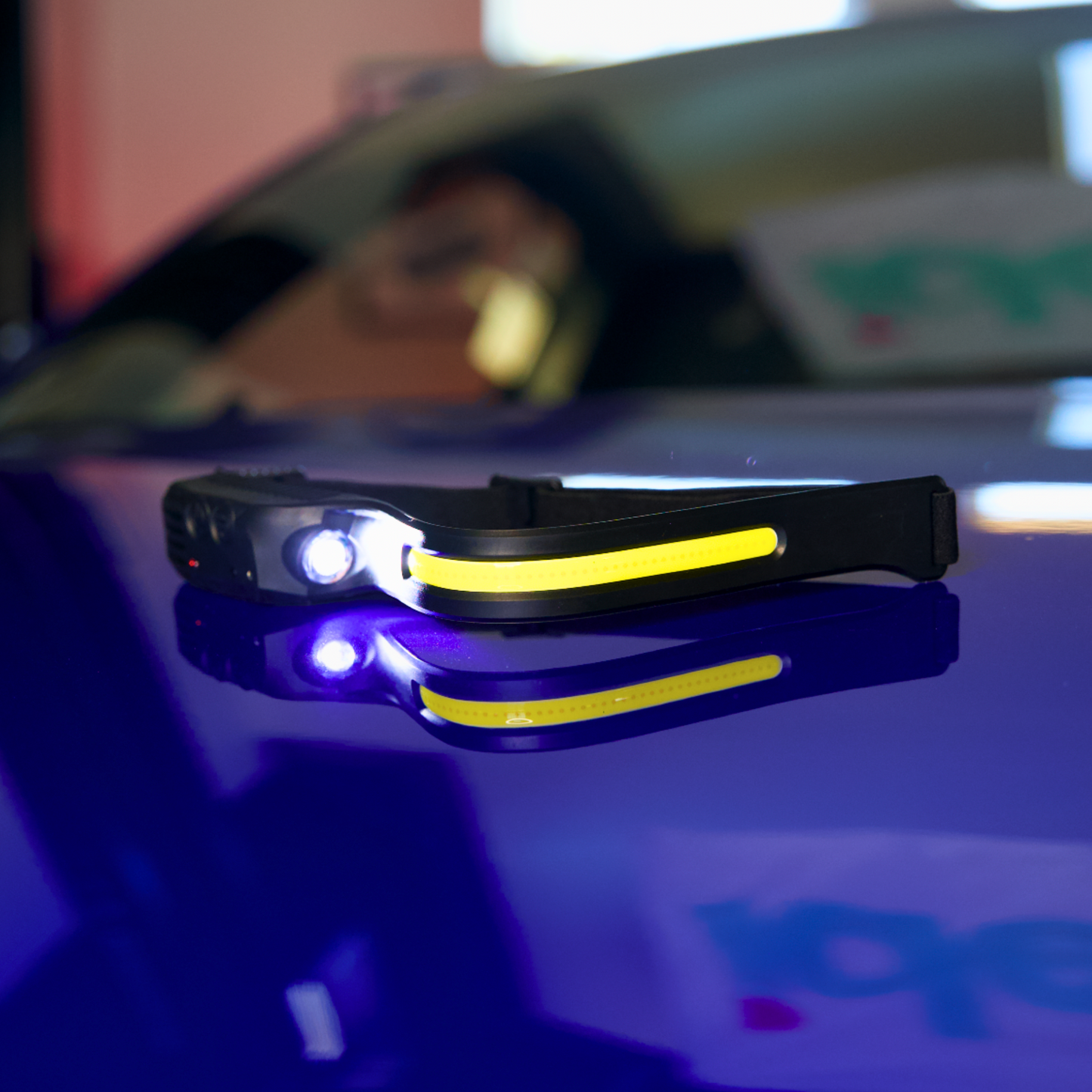 USB Rechargeable LED Headlamp – Bright, Comfortable, and Built for Any Adventure
